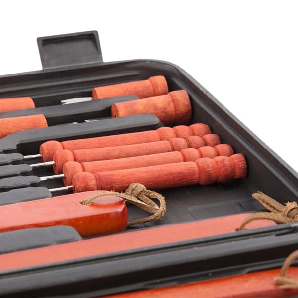 Lille Kuffert til Grill Barbecase InnovaGoods 18 Dele
