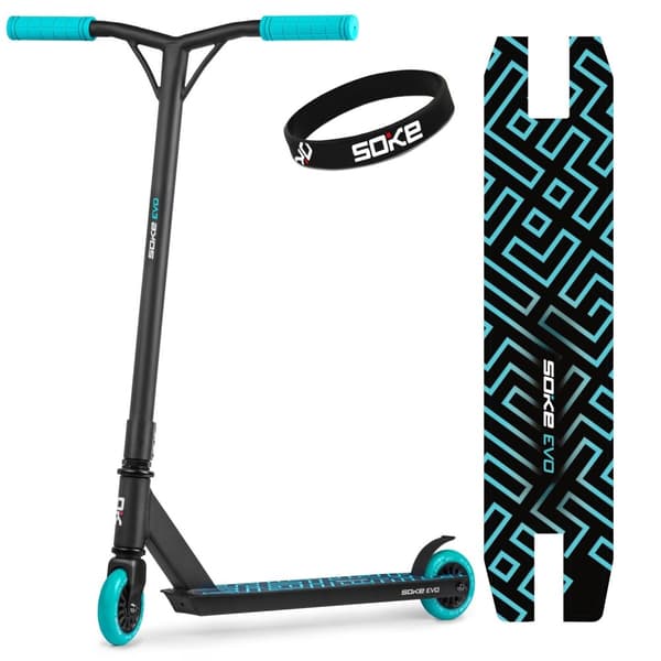 Profesjonell stuntscooter SOKE EVO Svart
