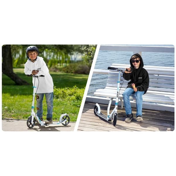 Vit SOKE CITY sparkcykel