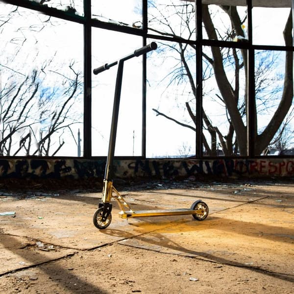 Guld Färgad SOKE XTR Street Trick Sparkcykel