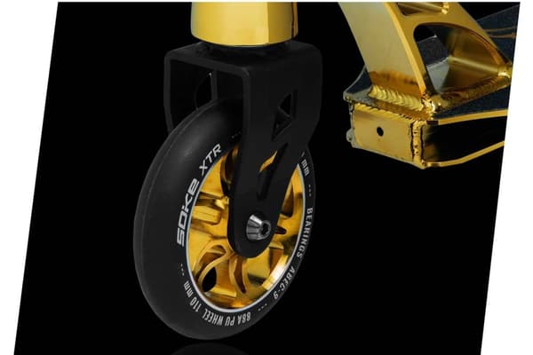 Guld Färgad SOKE XTR Street Trick Sparkcykel