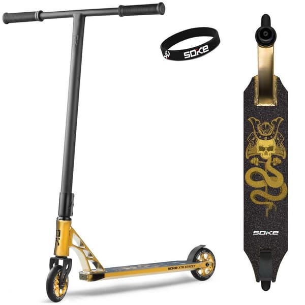 Gullfarget SOKE XTR Street Trick Scooter