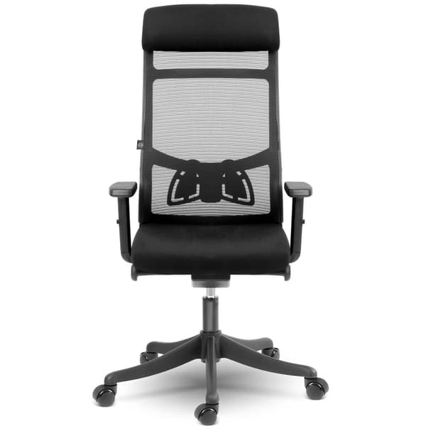 Ergonominen työtuoli mikroverkolla, Sofotel Brema, musta