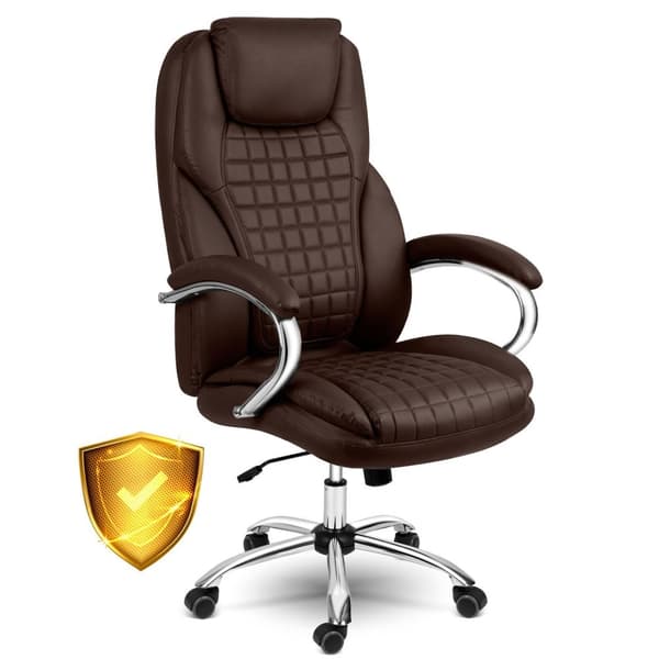 Ergonomisk kontorstol Sofotel Batory - Kastanjebrun