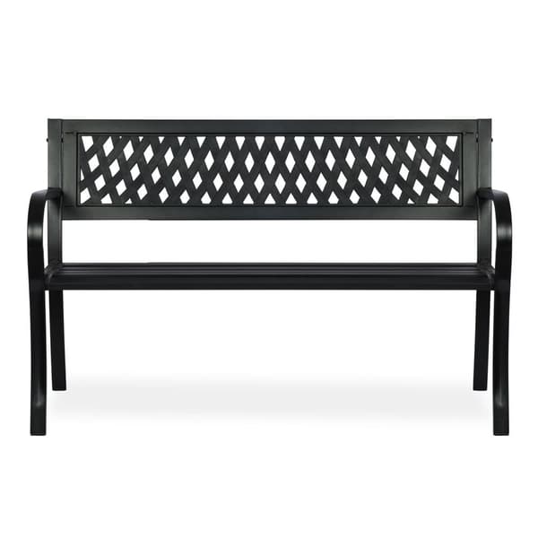 Hagebenk med ryggstøtte 125 x 77 x 49 cm - Sofotel Clover