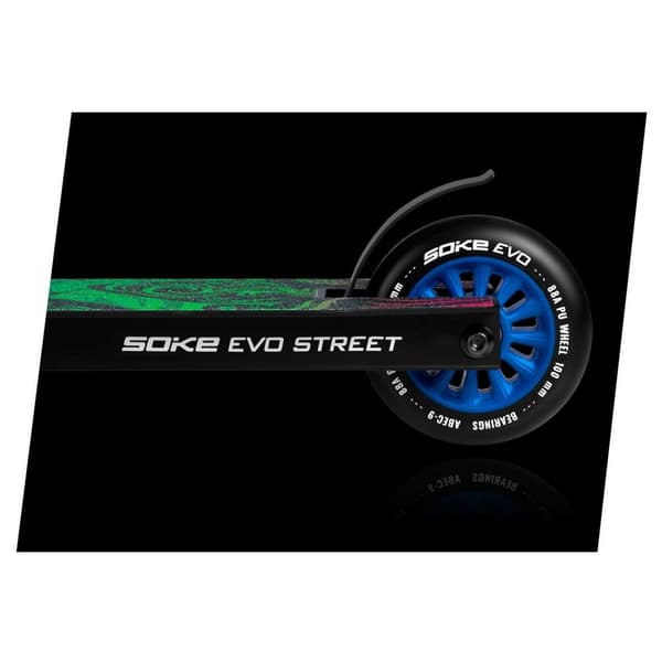 Trick Sparkcykel SOKE EVO Street Svart Regnbåge