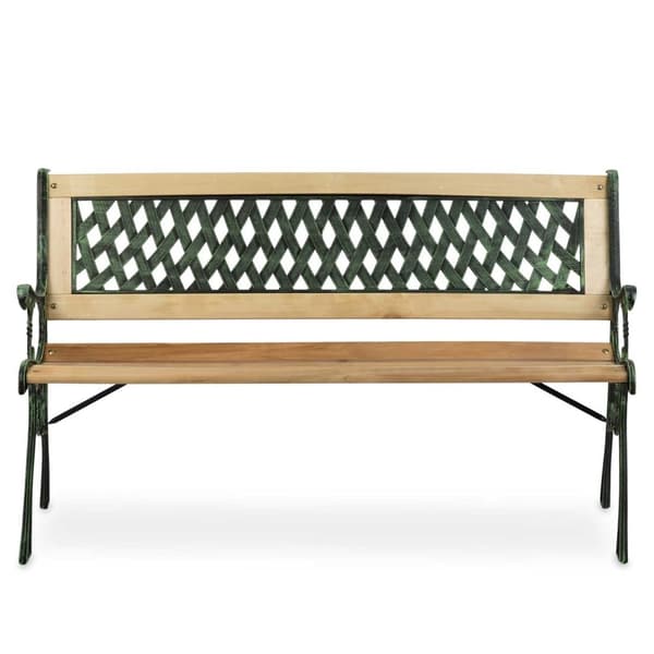 Havebænk med ryglæn 124 x 74 x 43 cm Sofotel Fusio