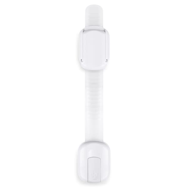 Säkerhetsspärr för skåpdörrar Ricokids 798100, 6-pack, vit