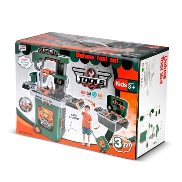 Ricokids Verkstad för Barn, Grön (772600)