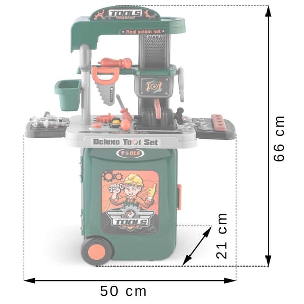 Ricokids Verkstad för Barn, Grön (772600)