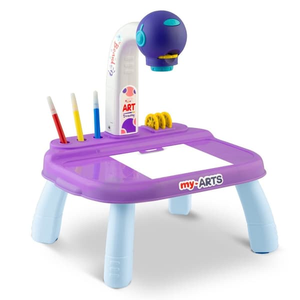 Projektor for å lære å tegne Ricokids 773700 - Lilla