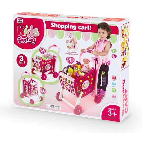 Ricokids Shoppingvogn 773401 Pink
