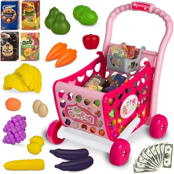 Ricokids Shoppingvogn 773401 Pink
