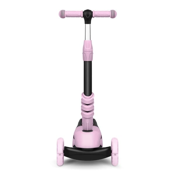 Kolmipyöräinen Scooter Ricokids Cubi - vaaleanpunainen