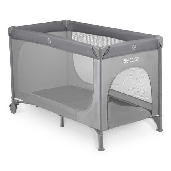 Resesäng för Barn 125 x 65 x 78 cm RK-240 Grå