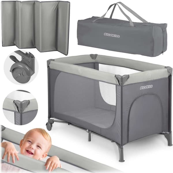Reiseseng 125 x 65 x 78 cm RK-240 lys grå