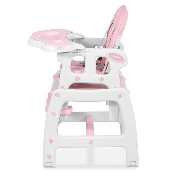 Multifunktionell 5-i-1 Matstol Sinco, Rosa