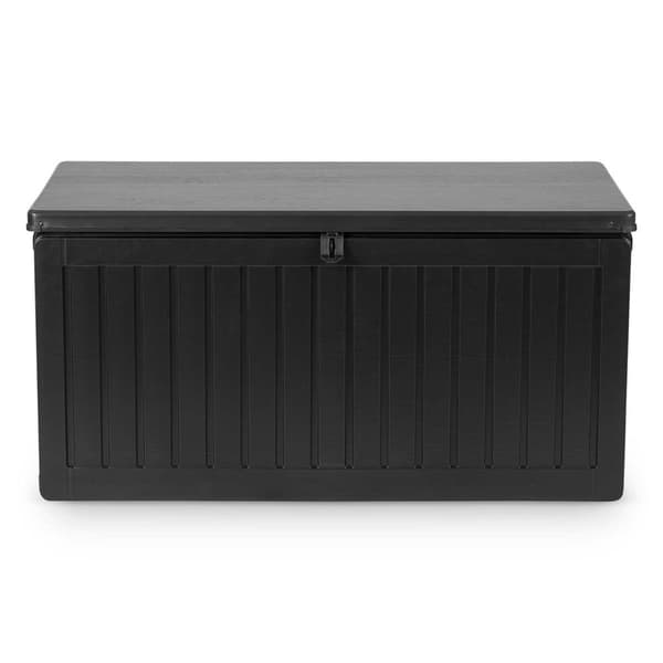 Hagekasse 109 x 51 x 55 cm 270 liter sort