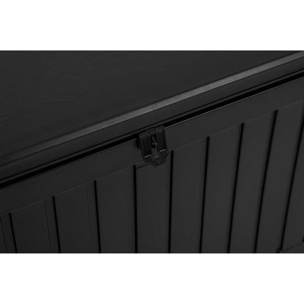 Hagekasse 109 x 51 x 55 cm 270 liter sort