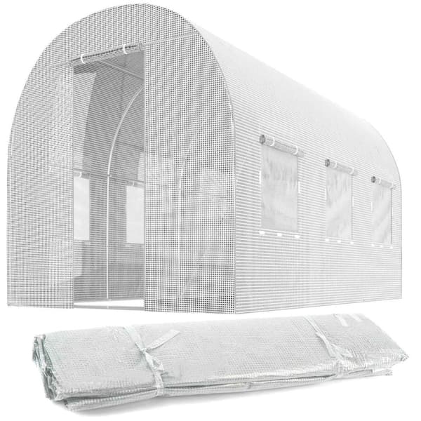 Drivhustunnel Folie 2x3m (6m²) Hvid Plonos