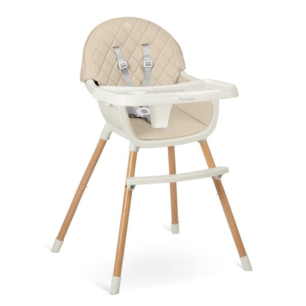 Beige lasten ruokatuoli Nukido Lilo