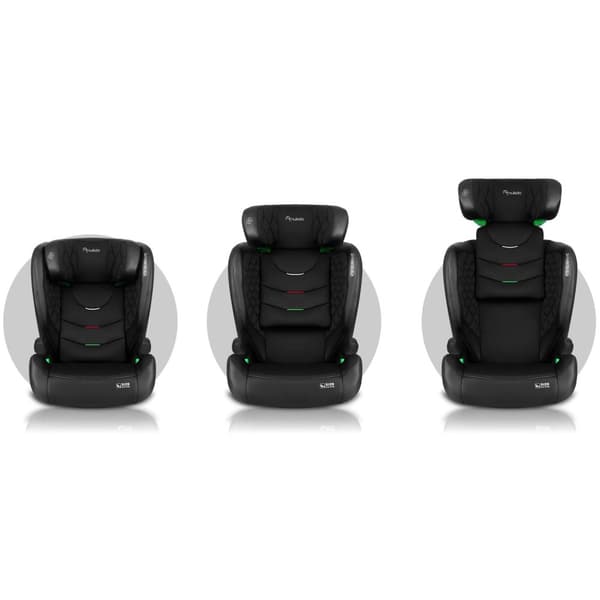 Turvaistuin Nukido Louis musta 15-36 kg ISOFIX