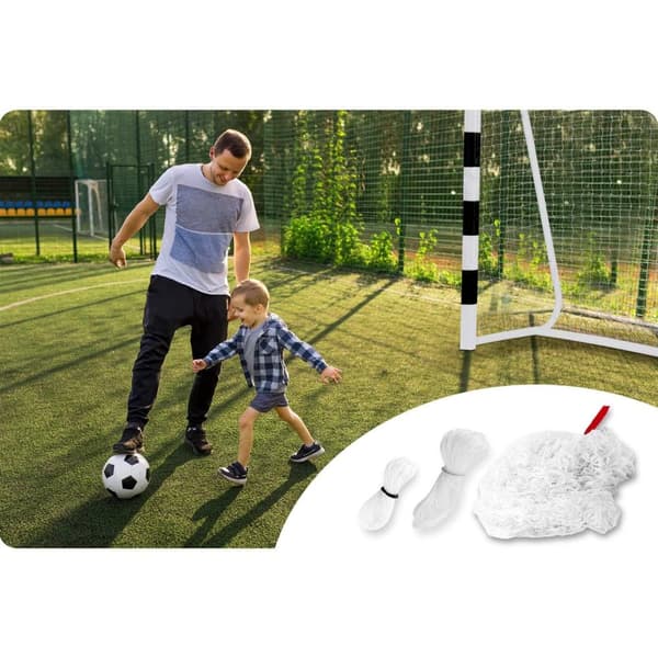 Fotbollsmål Nät 300x200x120cm Neo-Sport