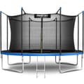 Miniatyrbilde 7 av 9: Trampoline for hage 13ft/404cm med indre sikkerhetsnett og stige Neo-Sport