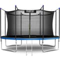 Pikkukuva 3 / 9: Neo-Sportin puutarhatrampoliini 12ft/374cm sisäpuolisella turvaverkolla ja tikkailla