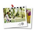 Miniatyrbild 9 av 9: Fotbollsmål 300 x 200 x 120 cm NS-465 svart/vit