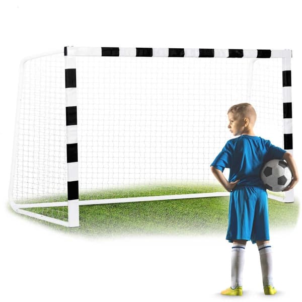 Fotbollsmål 300 x 200 x 120 cm NS-465 svart/vit