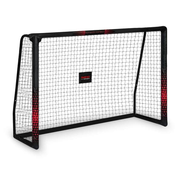 Fodboldmål 180 x 120 x 60 cm, sort/rød, model NS-463