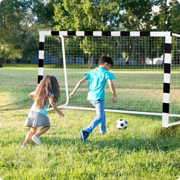 Fodboldmål 300 x 160 x 90 cm NS-460 sort/hvid