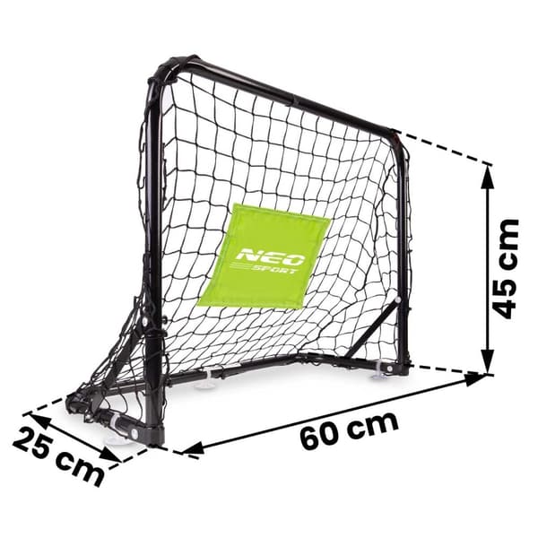 Jalkapallomaali – 2 sarja – 60 x 45 x 25 cm NS-461