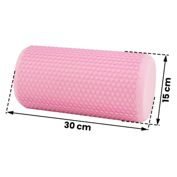 Treningsrulle i EVA-skum, Rosa - NS-963