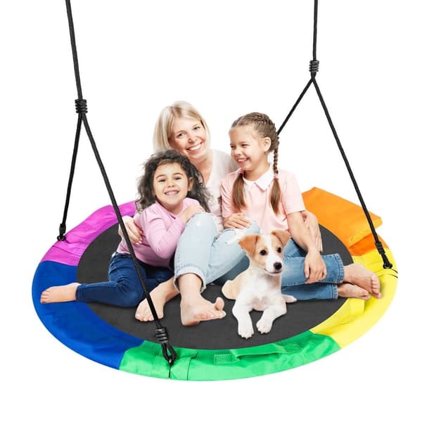 Stor Farverig Bo-Swingbo XXL 95 cm
