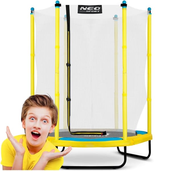 Barnetrampolin for hagen 140 cm (4,5 fot) Neo-Sport
