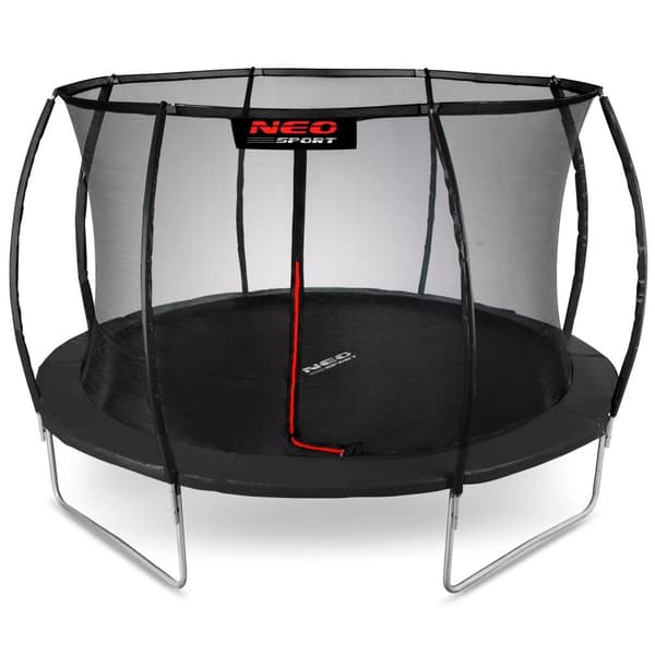 Trampolin til haven 12ft/374cm med indvendigt sikkerhedsnet Neo-Sport