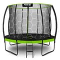 Miniatyrbillede 2 af 9: Profileret trampolin til haven 10ft/312cm med indvendigt beskyttelsesnet Neo-Sport
