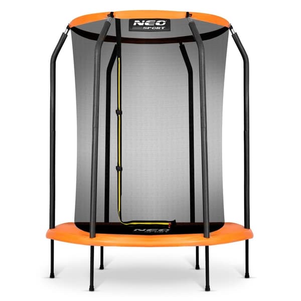Trampolin för trädgården 152 cmI setet ingår:- Trampolin 152 cm- 6 ben- 6 stolpar med skumskydd- Inre säkerhetsnät med dragkedjaHuvudegenskaper:- Säke