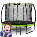 Miniatyrbillede 1 af 9: Trampolin til haven, 374 cm med indvendigt beskyttelsesnet fra Neo-Sport