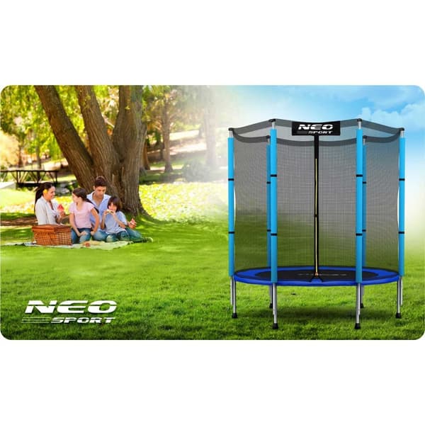 Barnetrampolin for hagen 140 cm (4,5 fot) Neo-Sport
