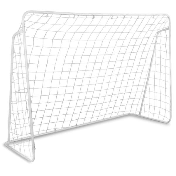 Stort fotballmål for utendørslekDette store fotballmålet tilbyr timevis med underholdning for deg og dine kjære i frisk luft.Størrelse: 245 x 155 x 80