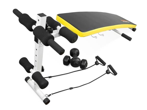 Treningsbenk med ekspanderbånd og manualer Neo-Sport NS-07