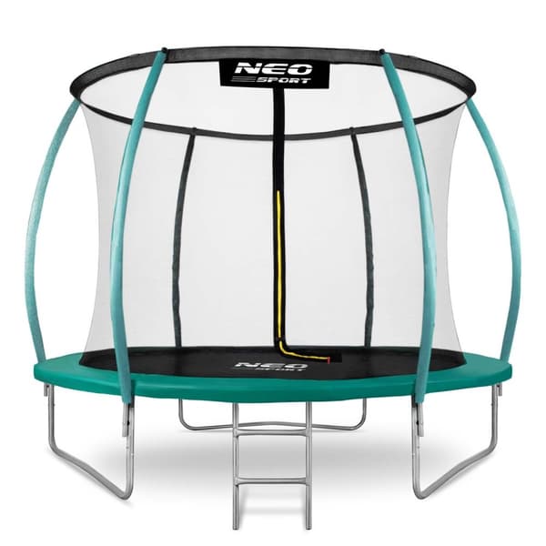 Trampolin til haven 8ft/252cm med indvendigt sikkerhedsnet fra Neo-Sport