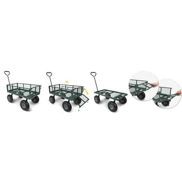 Havevogn med tipfunktion 100L Humberg HM-509