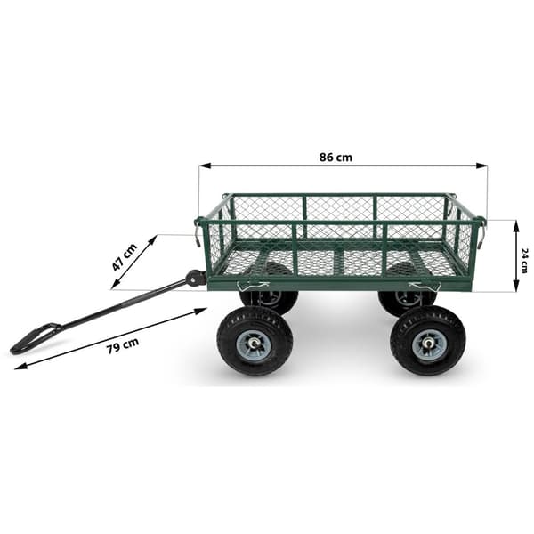 Havevogn med tipfunktion 100L Humberg HM-509