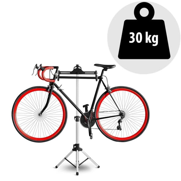 Cykelstativ i aluminium til Service MB2 - Sølv
