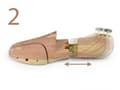 Miniatyrbilde 7 av 9: Cedar sko, par, str 38-39, Massido
