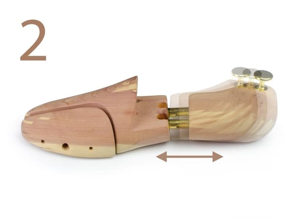 Massido Cederträ Skoblock, Storlek 36-37